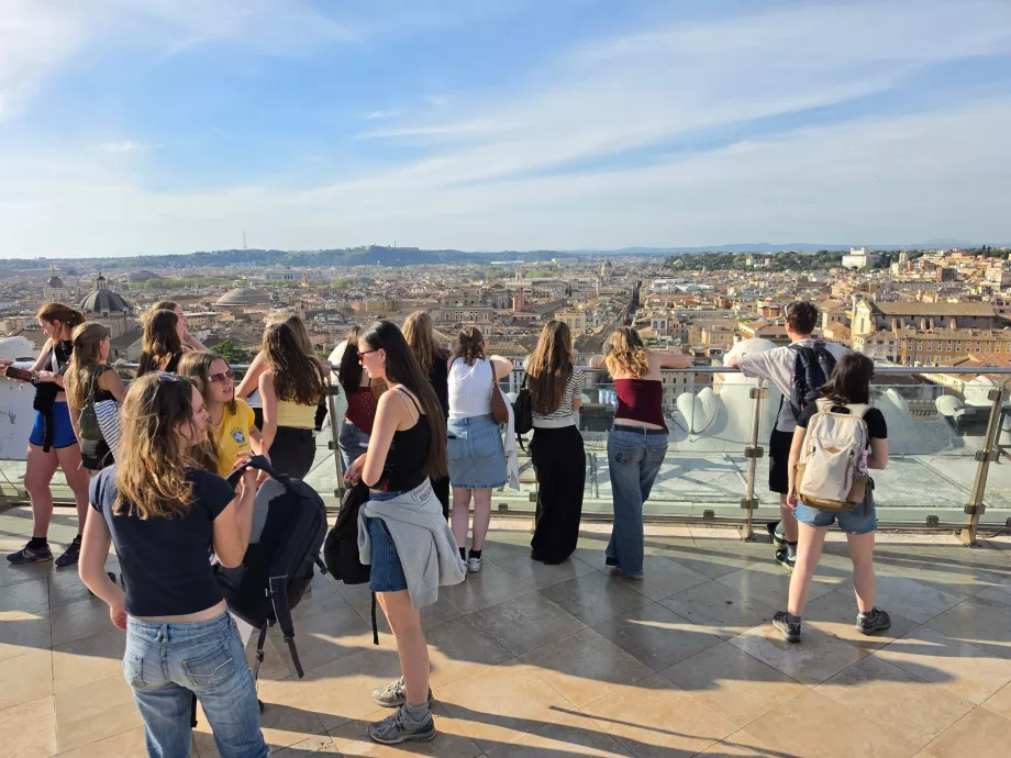 Altare della Patria, betalt del