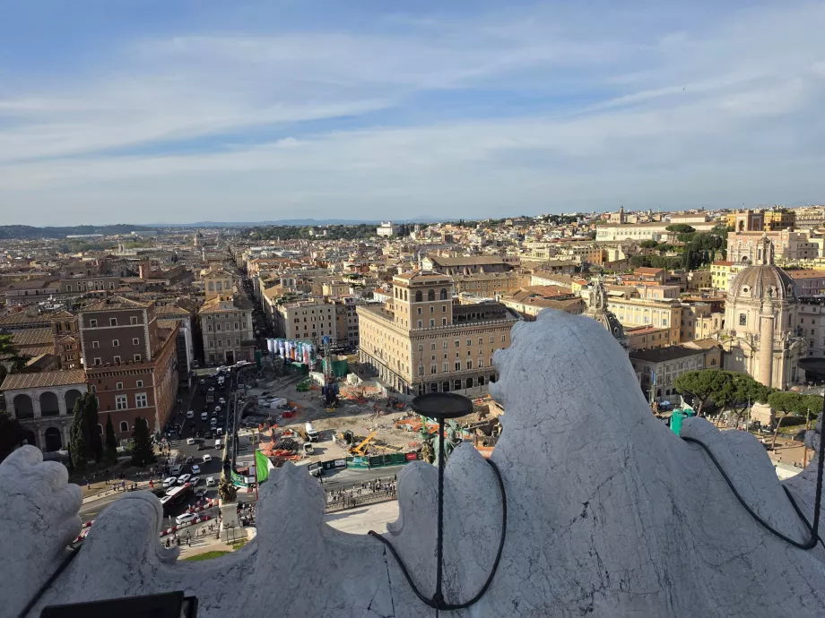 Altare della Patria, betalt del