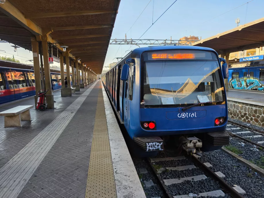 Toget fra Roma til Lido