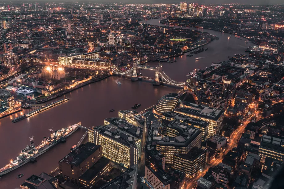 Udsigt fra The Shard
