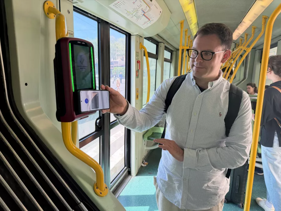 Betaling med kort i offentlig transport