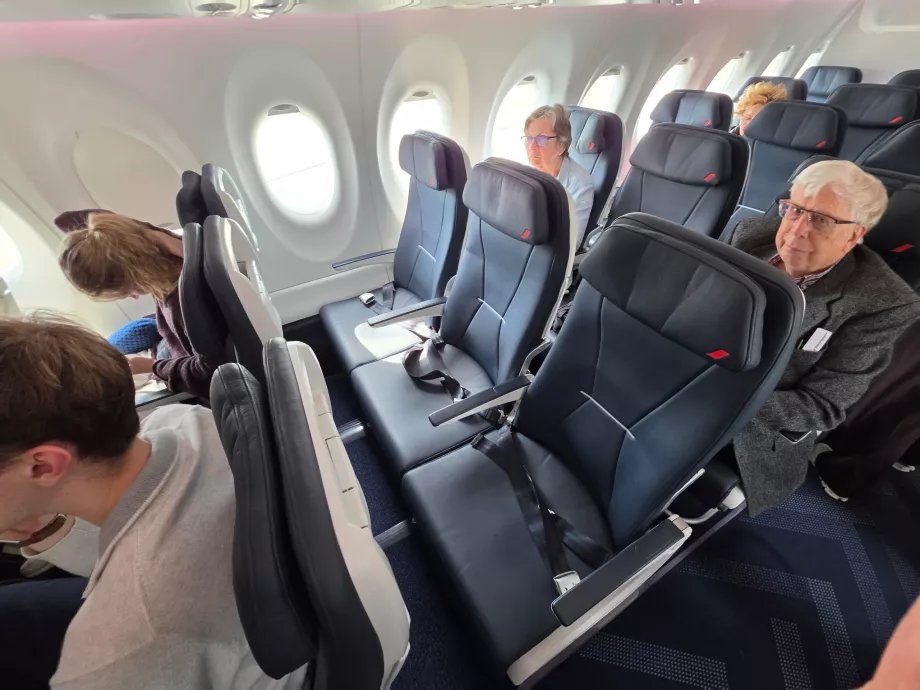 Sæder i business class