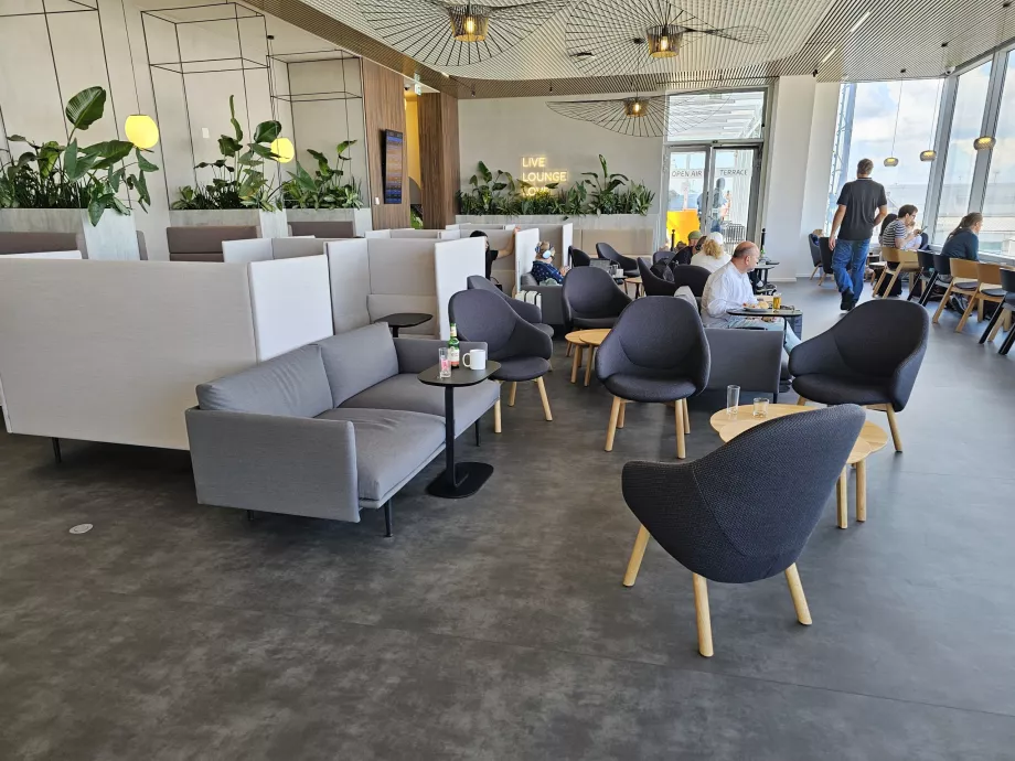 Det overordnede miljø i loungen