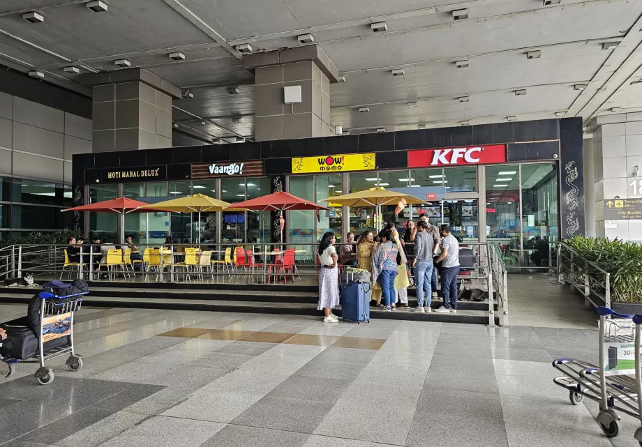 Forfriskninger uden for Terminal 3