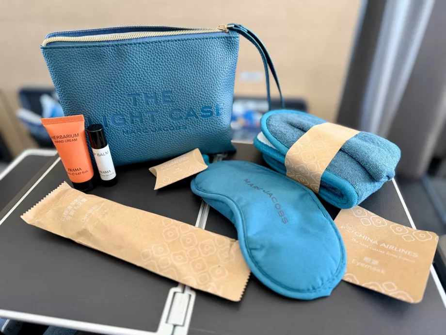 Indhold af Amenity kit
