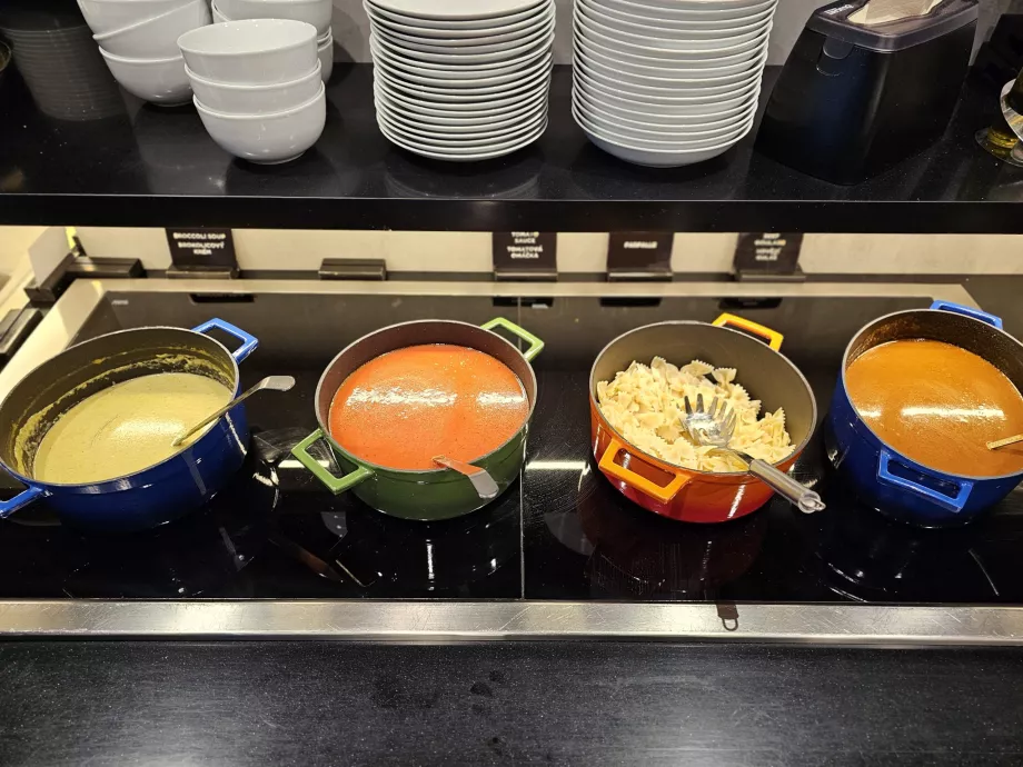 Frokostmenu, varme måltider