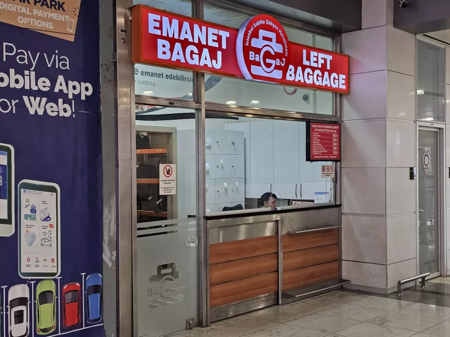 Ekstra bagageopbevaring