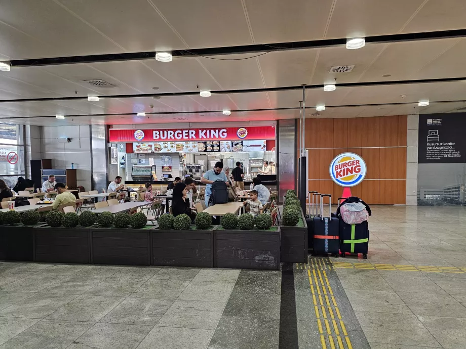Burger King, offentligt ankomstområde