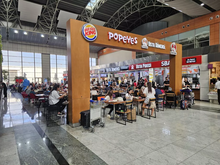 Food Court i det offentlige område