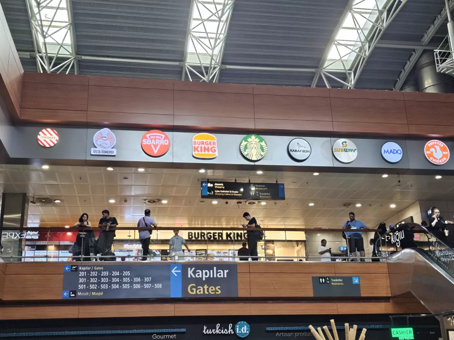 Food Court i transitområdet