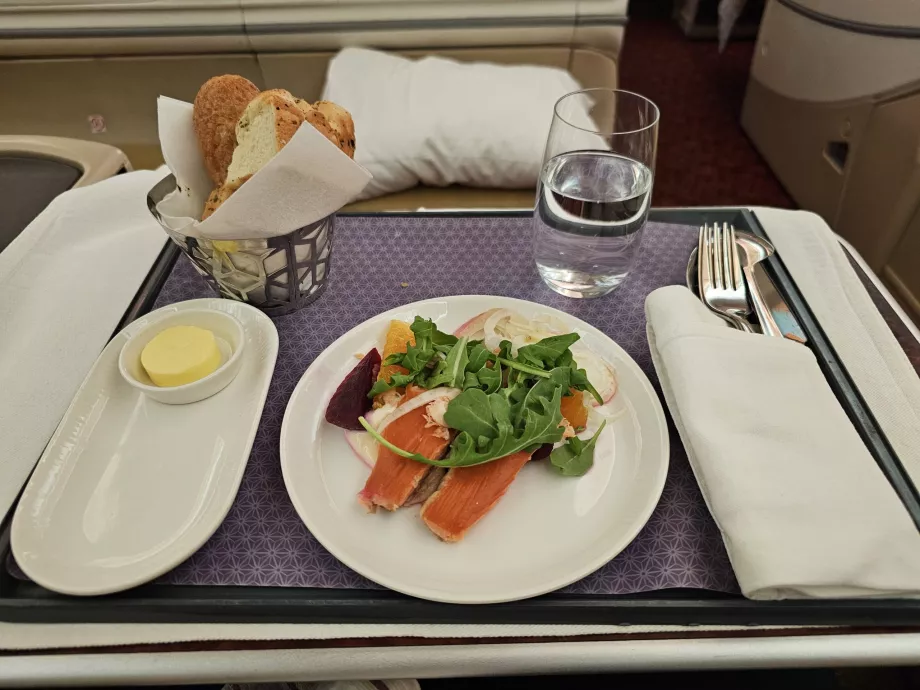 Forret til hovedret, flyvning MEL-BOM