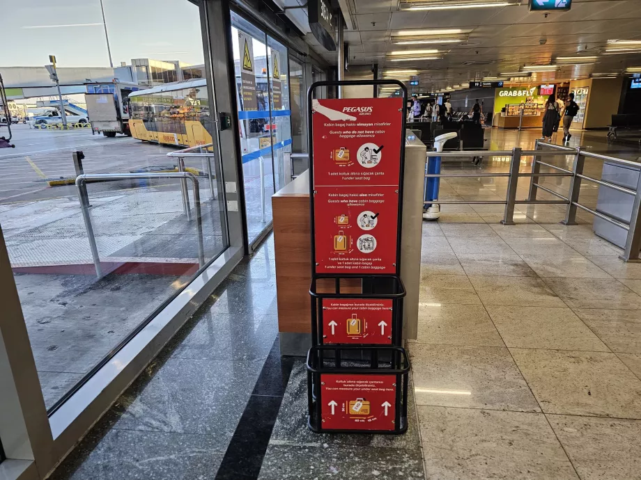 Skabelon til håndbagage