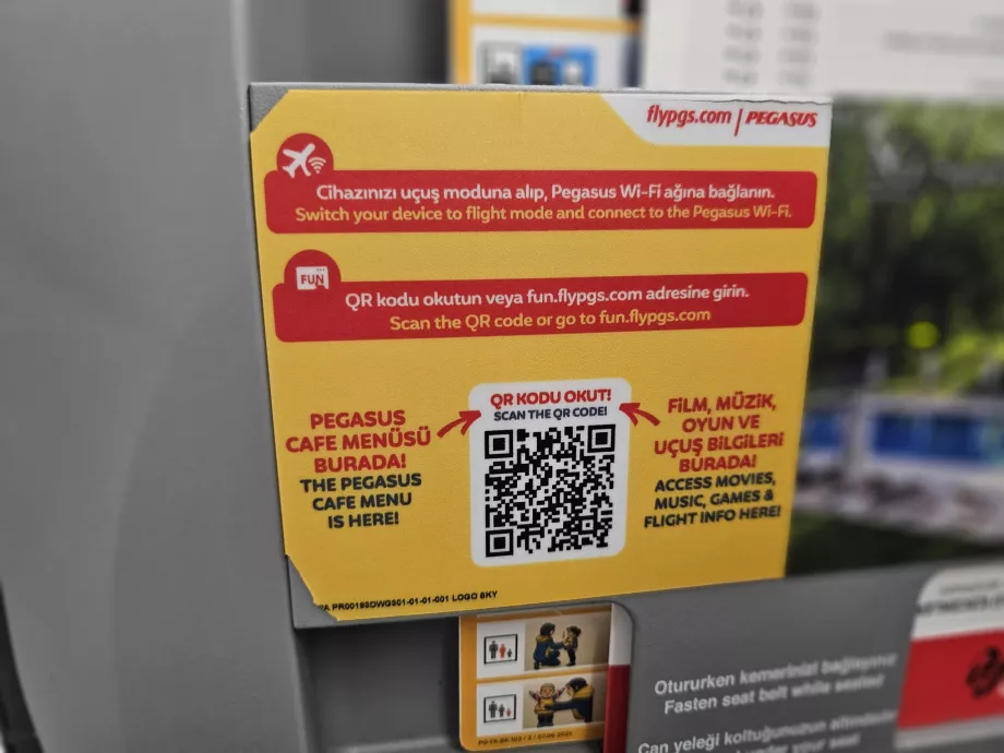 Wi-fi ombord på flyet