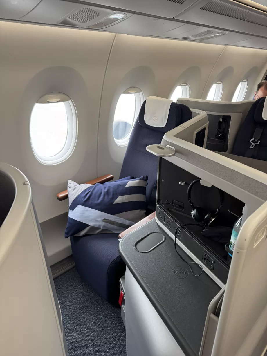 Sæde på business class
