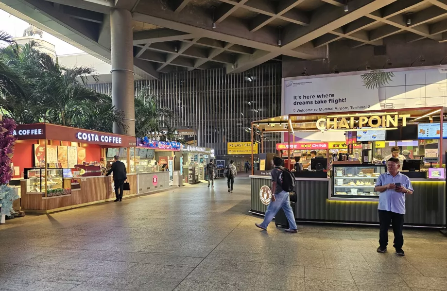Forfriskninger foran Terminal 2
