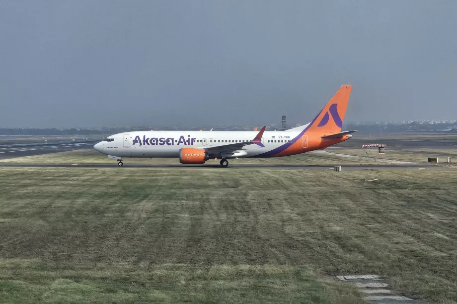 Akasa Air, Boeing 737, Delhi Lufthavn