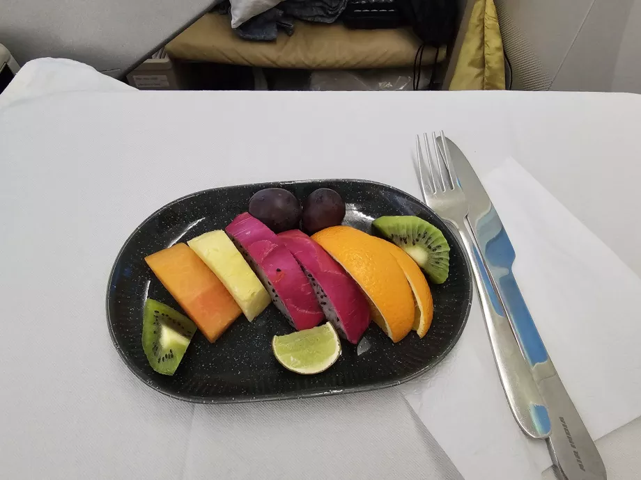 Frugtskål, fly DEL-MXP