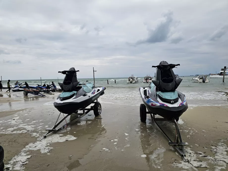 Jetski på Koh Samui