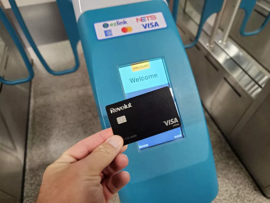 Betaling med kort i metroen