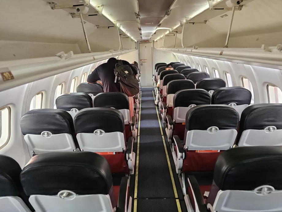ATR-flyets interiør