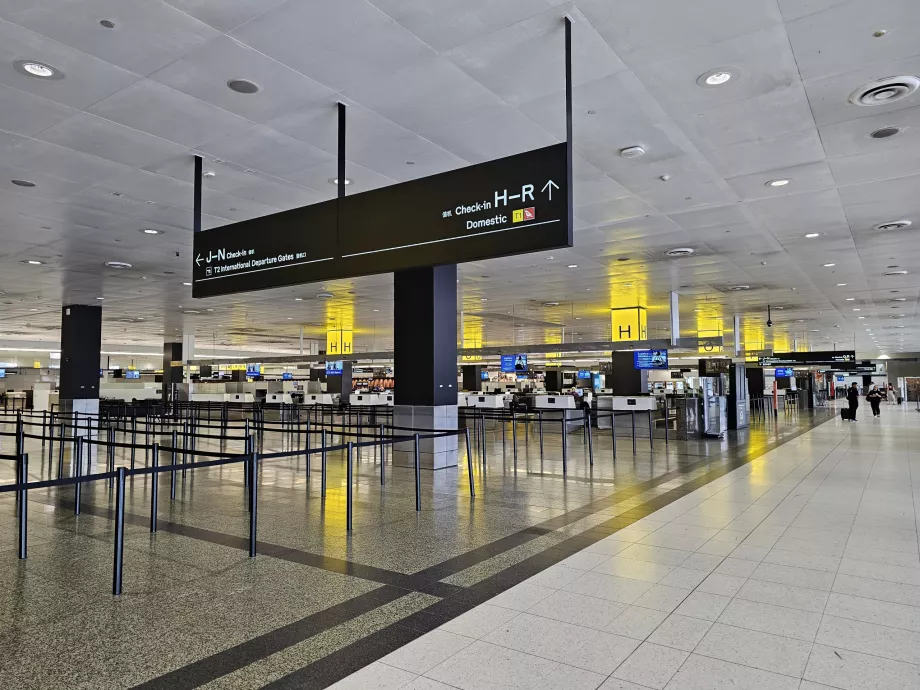 International Terminal 2 Check-in Lobby