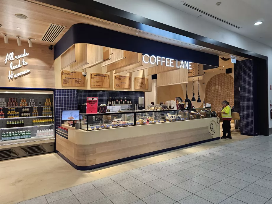 Café, offentligt område, Terminal 2