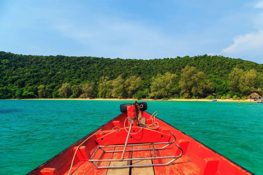 Både på Koh Rong